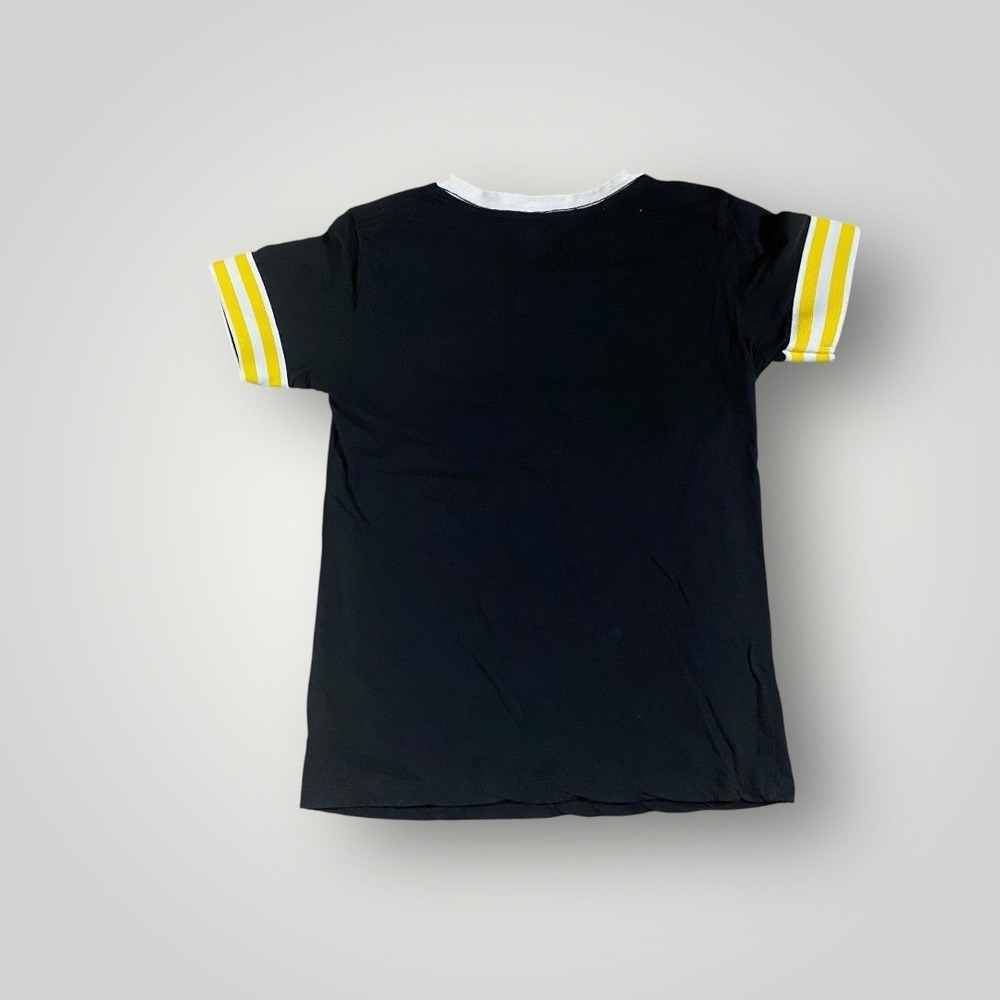 Kids Pittsburgh Pirates New Era Black T-Shirt Size 14/16 Baseball MLB - Picture 2 of 6